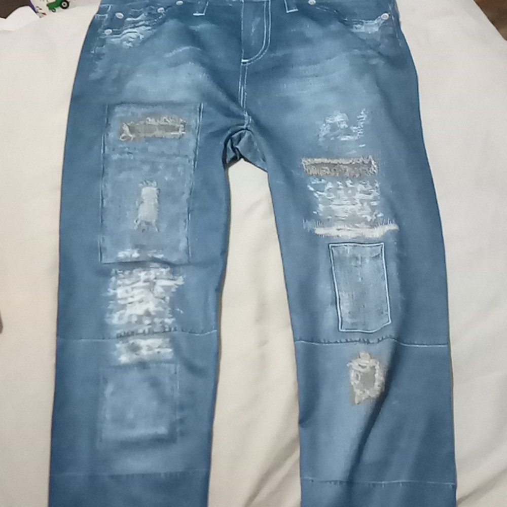 Blue legging size M